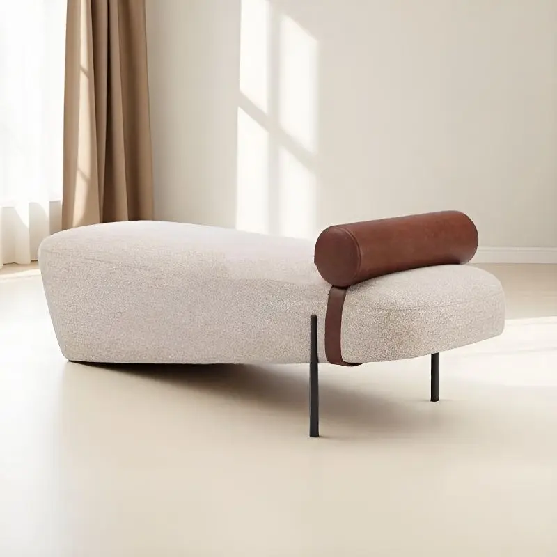 

Nordic personality creative sofa bench cloakroom entrance wear shoe changing