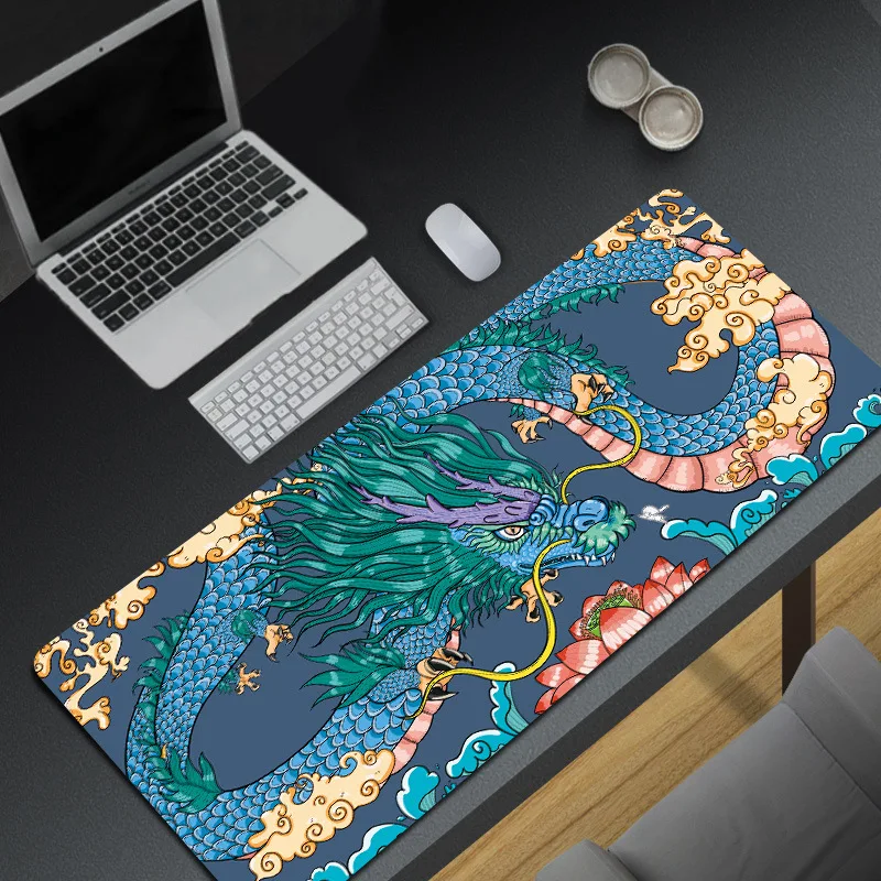 

Chinese Dragon Mousepad Company Kawaii Mousepads Tiger Gaming Accessories Mouse Pad Large XXL Desk Protector Laptop Pads Custom