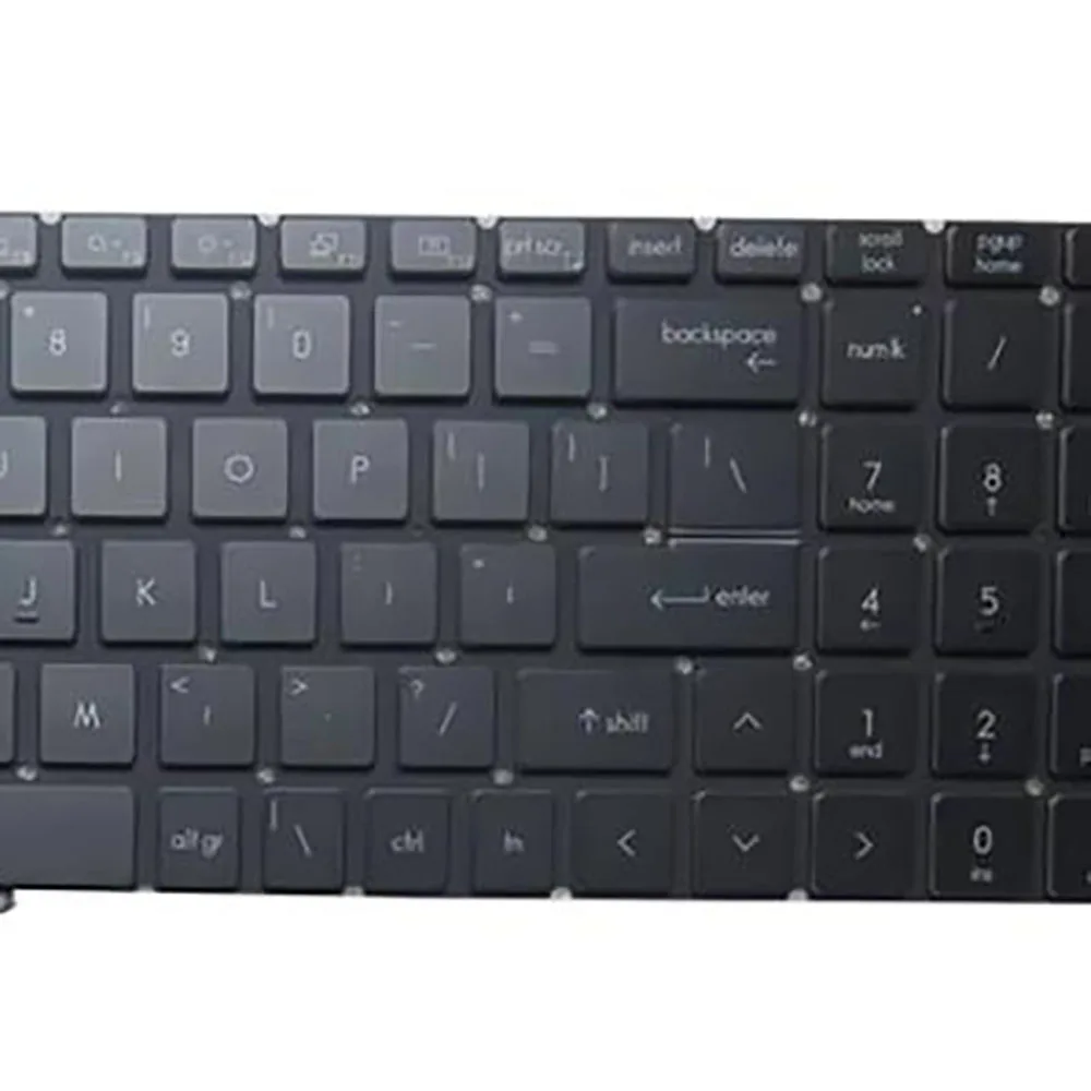 Black Laptop Backlit Keyboard For MSI Raider 18 HX AI A2XW A2XWJG A2XWIG English US No AI Key No Frame New