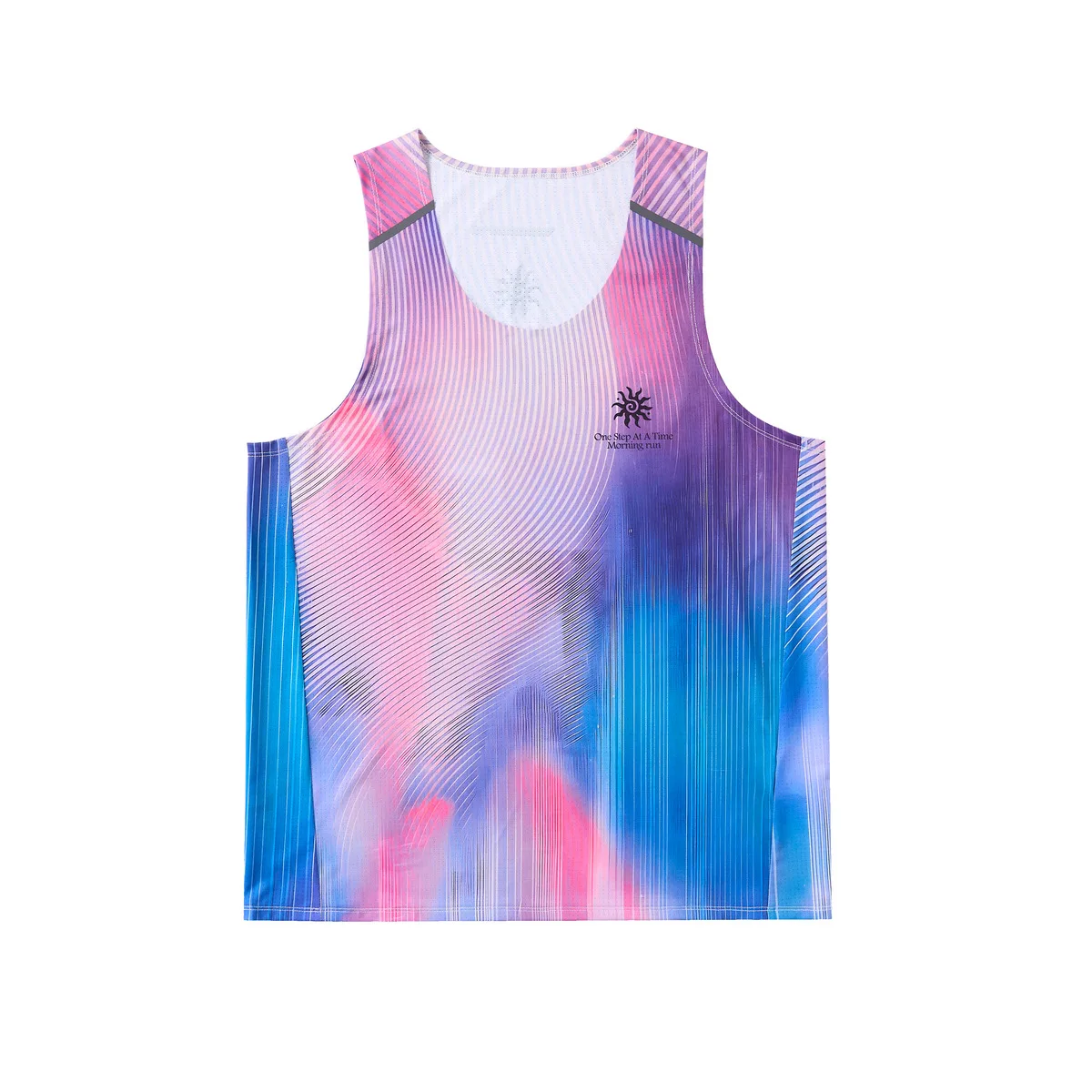 Men Moisture-Wicking Quick-Dry Tank Top Breathable Gradient Performance Sleeveless Shirt  Running & Gym men's t-shirts tank tops