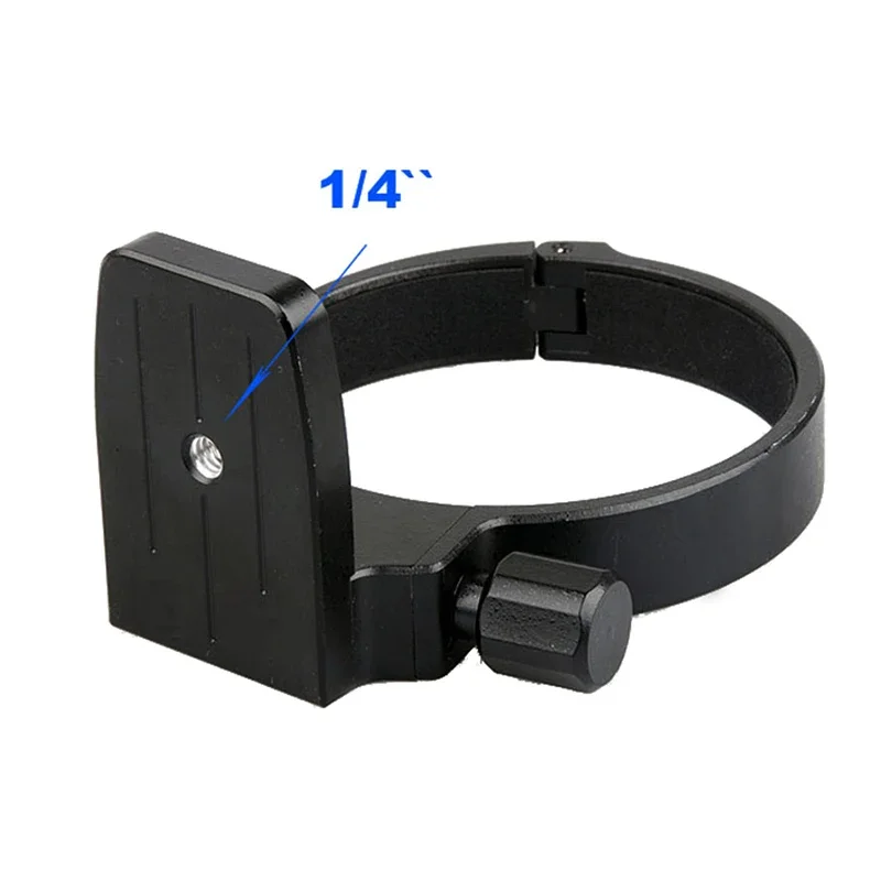 Metal Tripod Mount Collar Ring Adapter for DSLR Camera Nikon Nikkor AF-S 80-200mm f / 2.8D Black