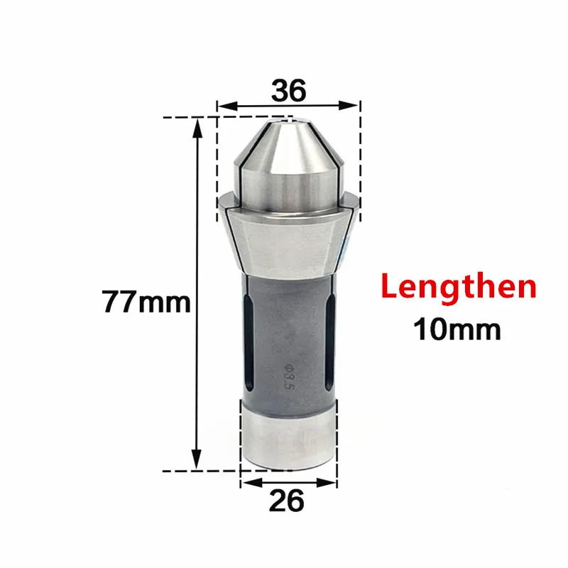 20 / 25 Type High precision automatic lathe countershaft collets cnc lathe machine fittings extended 10mm sub collet chuck