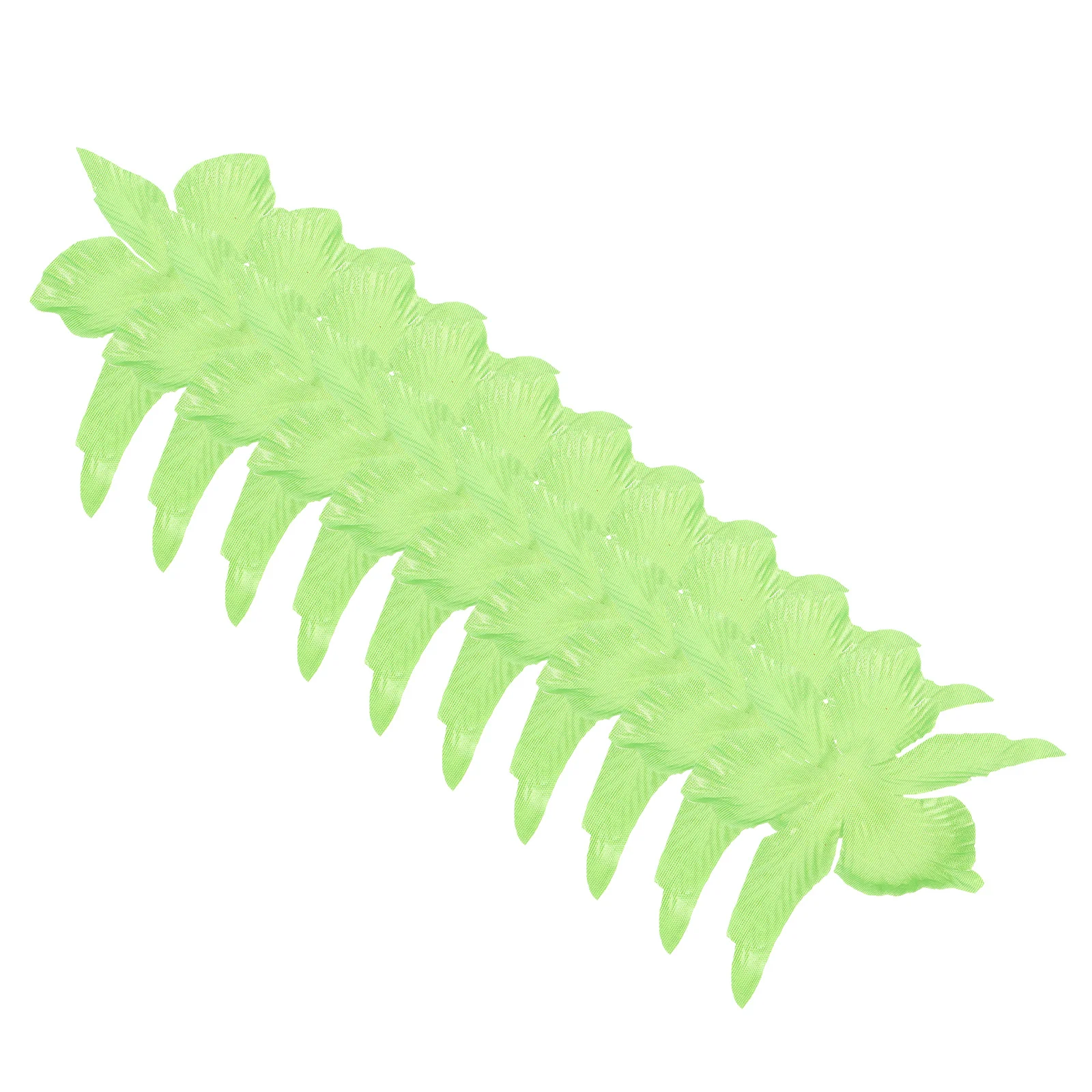 กลีบดอกไม้เทียม 50 ชิ้น ทำจากผ้าสีเขียว สำหรับงานประดิษฐ์ดอกกุหลาบ วัสดุงานฝีมือ กลีบดอกไม้ปลอม กลีบดอกไม้จำลอง