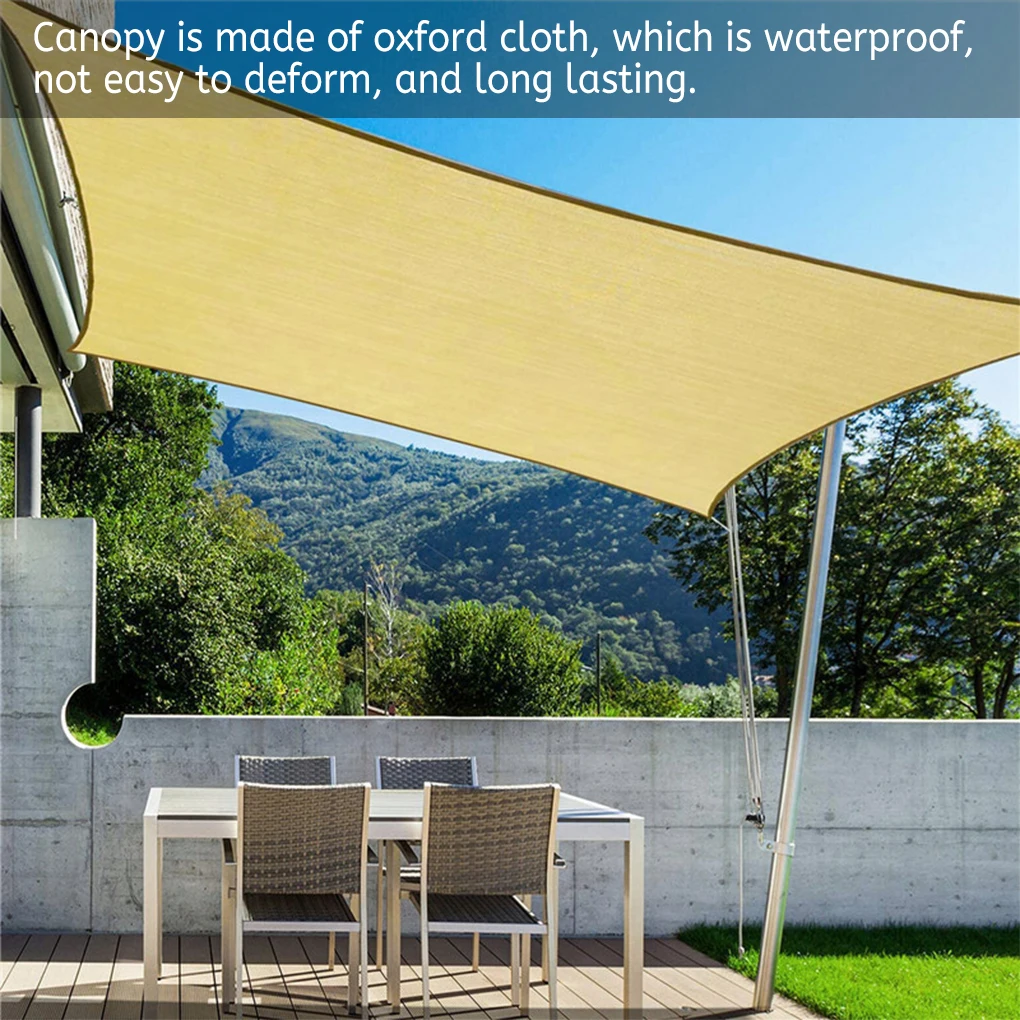 

Sun Shade Canopy Garden Awning Portable Outdoor Hiking Fishing Shelter