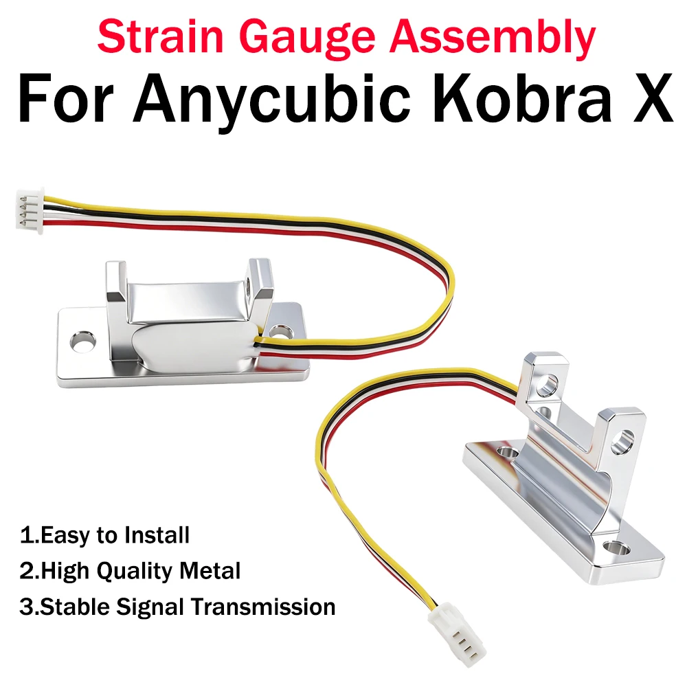 

For Anycubic Kobra X Strain Gauge Assembly KX Sensor High Precision for Kobra X 3d Printer Accessories