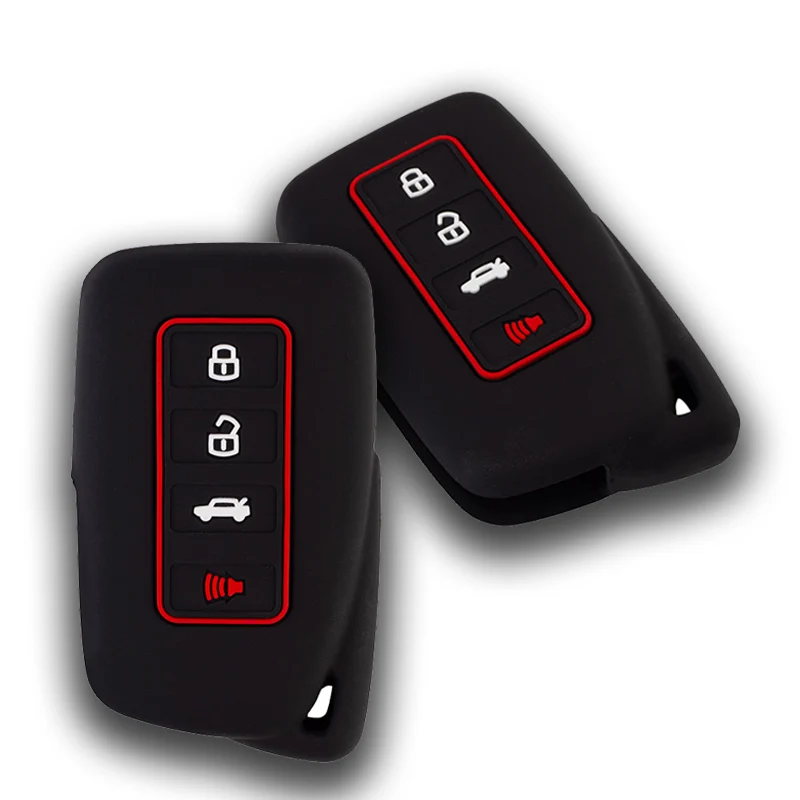 2 3 4 Buttons Silicone Case For Lexus ES350 IS/ES/GS/GS300 GS350 IS250 NX200 ES250 remote key shell case