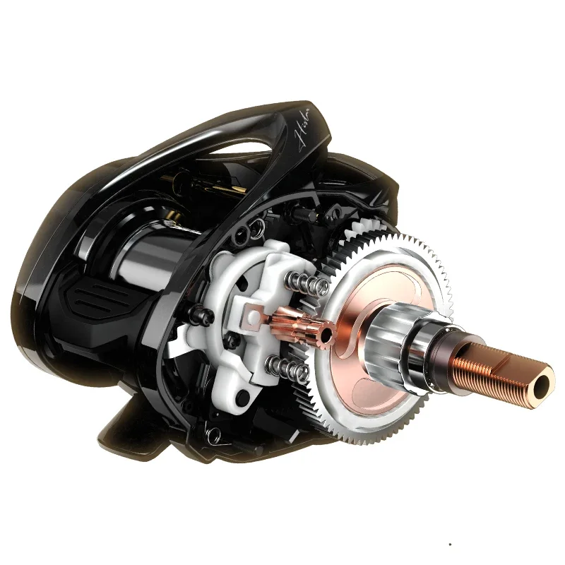 HISTAR Giu 99 carbono BFS NMB SIC BB 3D suspensión dinámica freno magnético relación 8,1: 1 4KG potencia de arrastre carrete de pesca Baitcasting