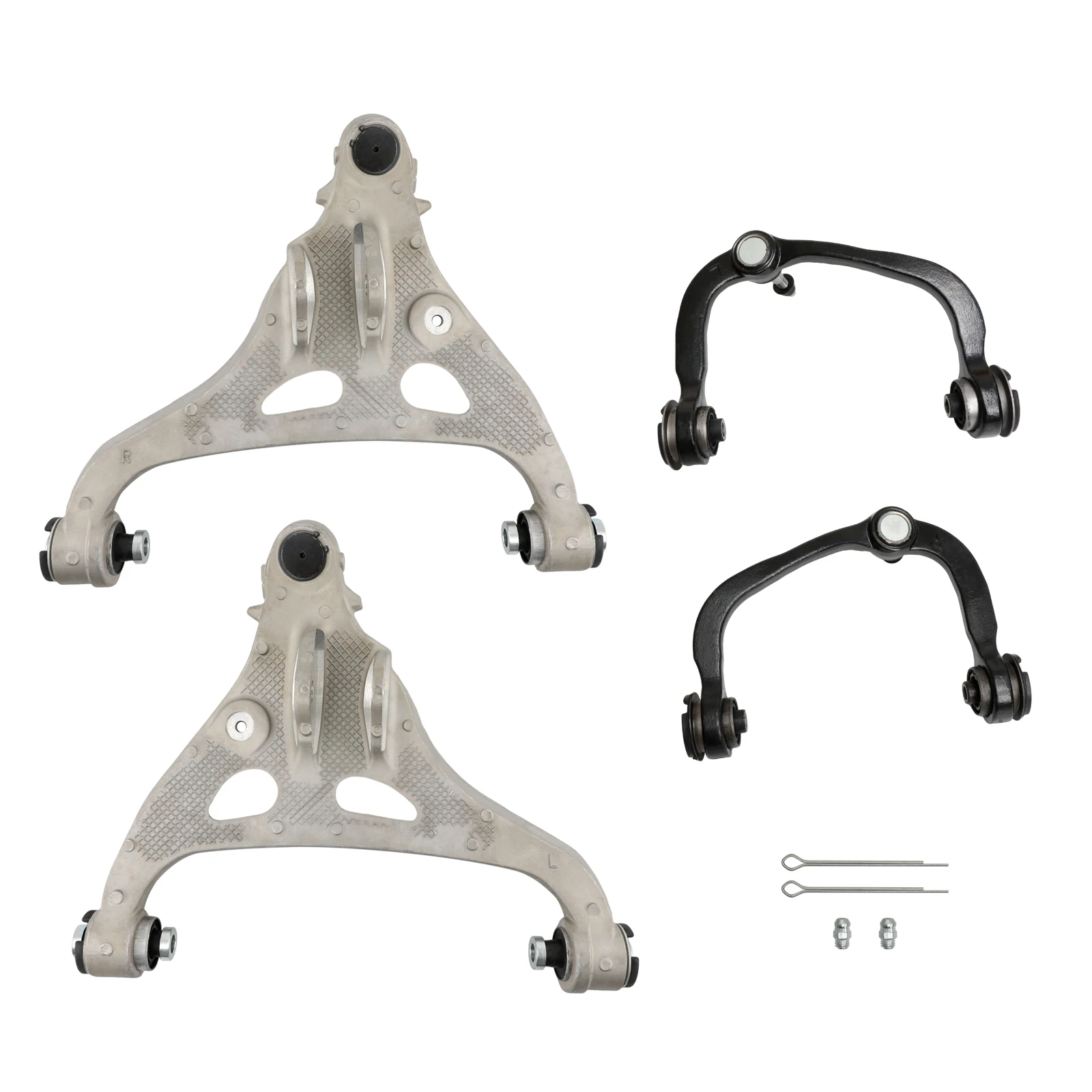 

4 Front Upper Lower Control Arm Left And Right For 2004-2008 Ford F-150 LINCOLN Mark LT