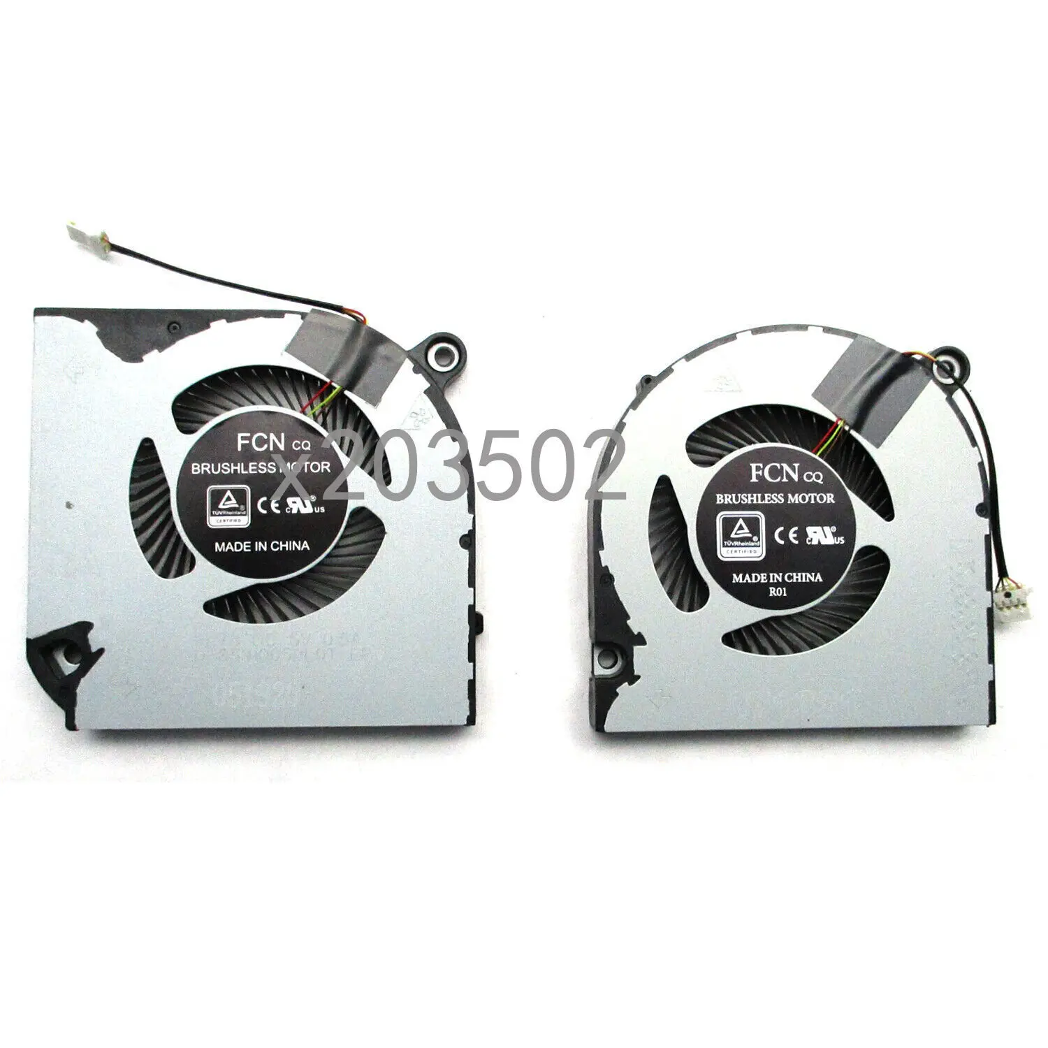 XMSJ CPU GPU Cooling Fan For Acer Nitro 5 AN515-43 AN515-54 AN517-51 Nitro 7 AN715-51