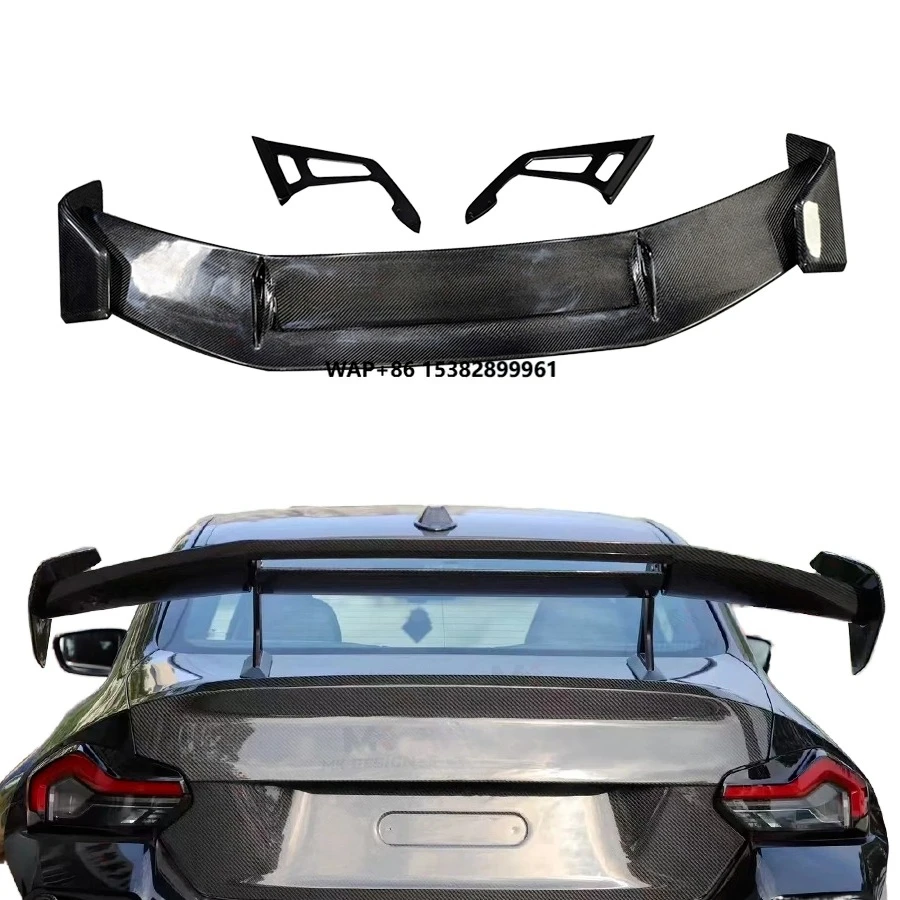 

High Quality Carbon Fiber Rear Spoiler Trunk Lip Wing for M3 G80 M4 G82 M2 G87 ADR Style Auto Refitting Ducktail Single Deck
