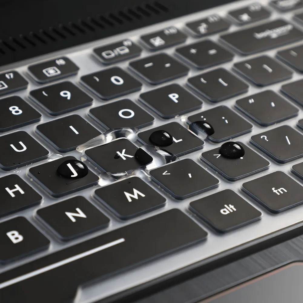 Dustproof Waterproof Desktop Keyboard Cover Flexible Silicone Skin for Wired Wireless Standard Computer Keyboard Protector