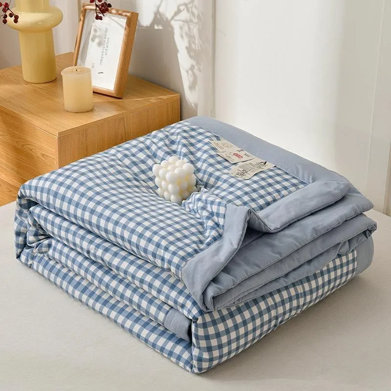 

Summer New Lightweight Waable Cotton Summer Cool Quilt Single Student Dormi Air Conditioner Quilt hine Waable Bedding