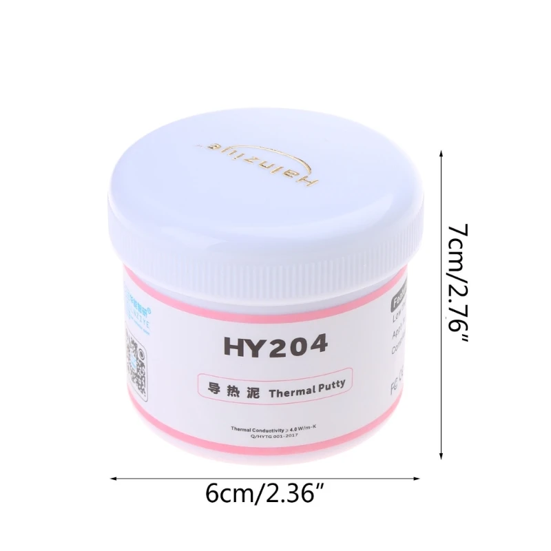 HY234 Thermal Putty for GPU Graphics Card Thermal Pad Replacement Non-Conductive Custom Thickness High Performance