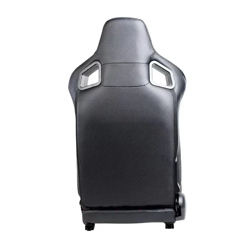 

Universal Racing Car Seat for Sport Car Simulator Bucket Seats Adjustable Black PVC Leather XH-1035-BK