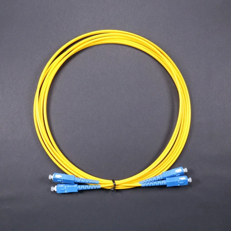 

SC UPC Singlemode Duplex Fiber Optic Patch Cord, FTTH, 3M, 5m, 10m, SC Fiber Optic Jumper Cable, Free Shipping, 10Pcs