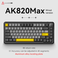 AJAZZ AK820MAX Magnetic Shaft Gaming Mechanical Keyboard Aluminum Edition Full-key hot-swappable keyboard Gaming Office