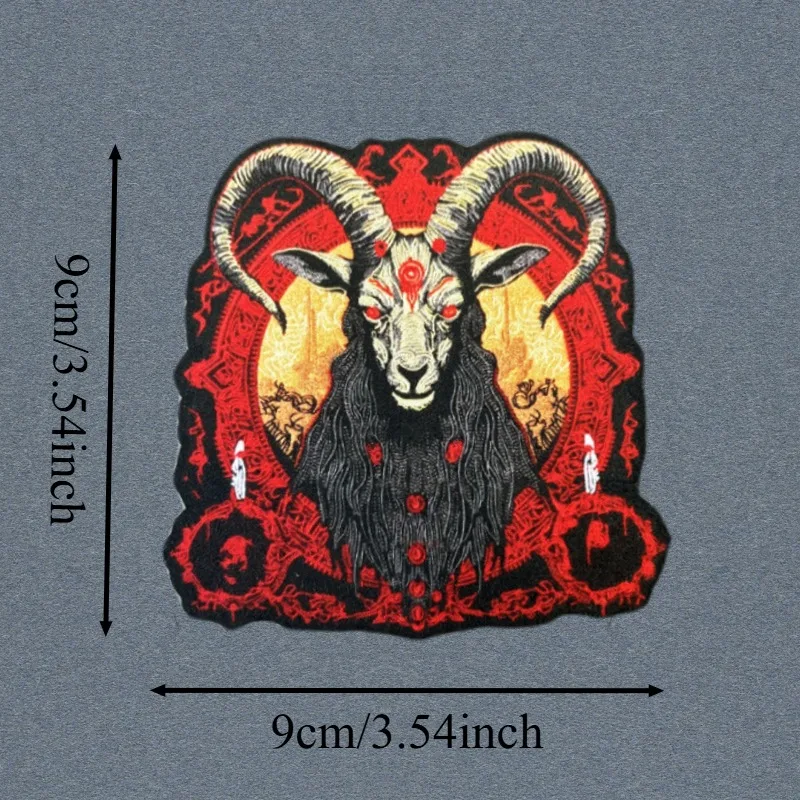 Evil Goat parche táctico con velcro morale para mochila y ropa - imagen 4