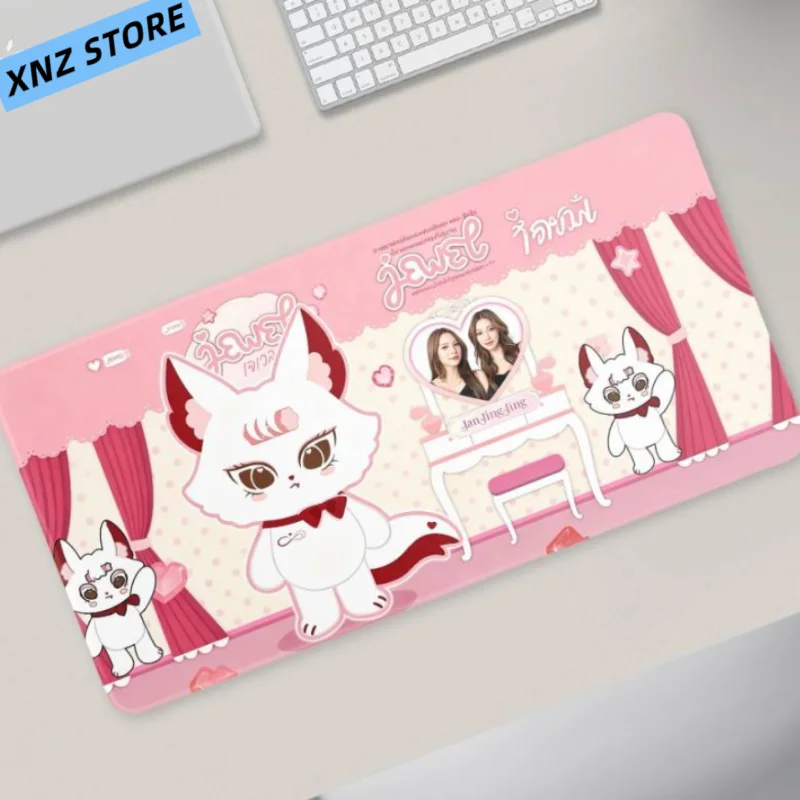 Lolo Any Lunar Jewel Gumberbear Muvmuv Vimmy Lingorm Janjingjing Milklove Namtanfilm 30*60cm Mouse Pad Desk Mat Mug Blotters