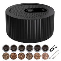 Electric Whiskey Smoker Kit Drink Smoker Infuser Kit with 6 Flavors Wood Chips Rechargeable Multi-Function for Men Dad Husband