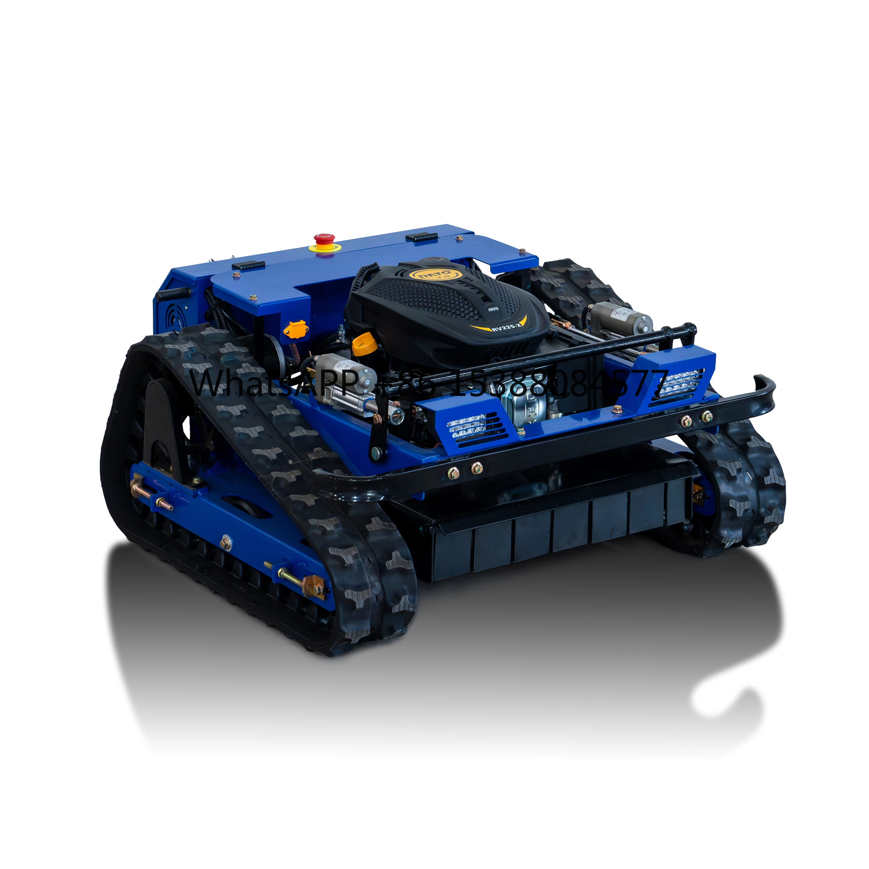 

45 ° Роботизированный газонокосилка с дистанционным управлением для газонокосилки для горного фруктового наклона