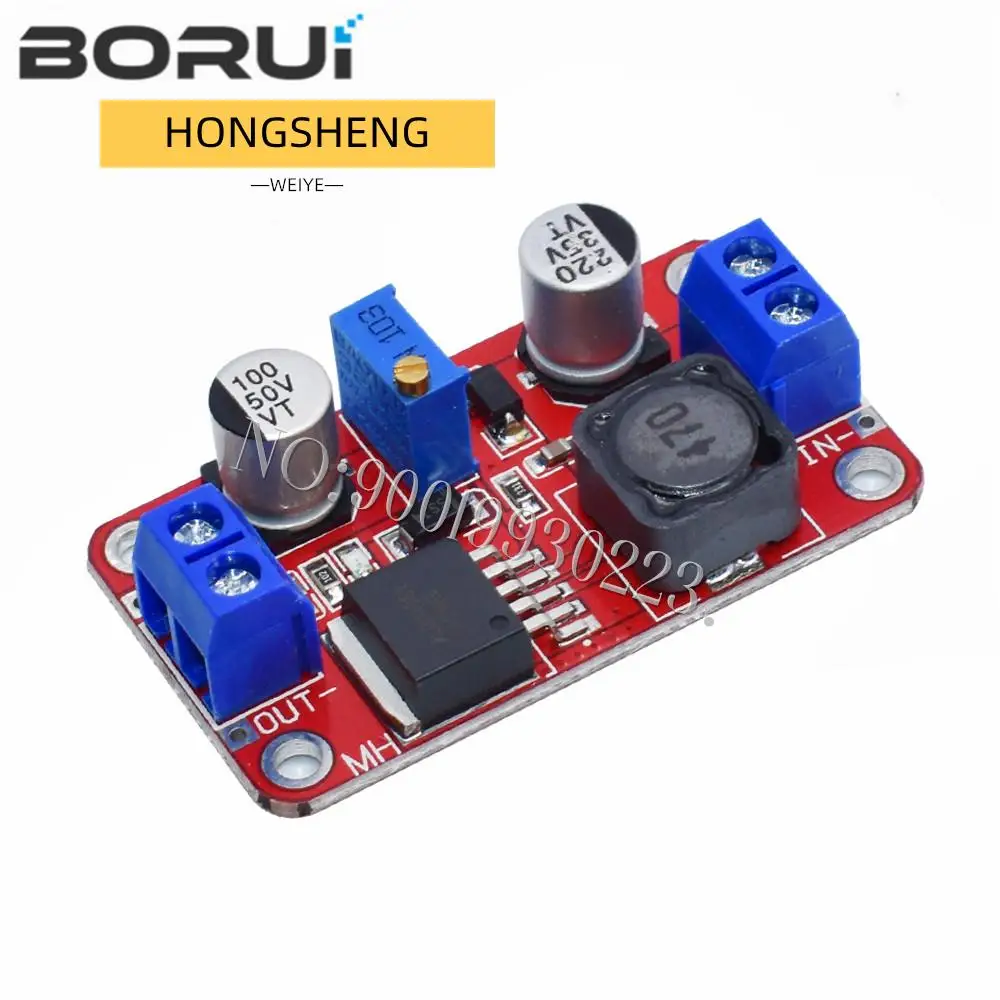 100% New 5A DC-DC Step Up Power Module Boost Volt Converter 3.3V-35V To 5V 6V 9V 12V 24V XL6019