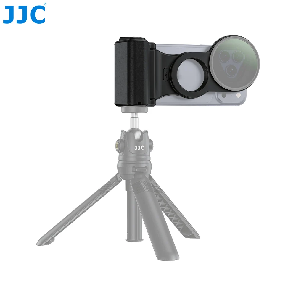 

JJC 67 мм магнитный адаптер для телефонного фильтра, комплект фильтра CPL, беспроводной пульт дистанционного управления, съемка, ручка для iPhone 17 16 15 14 Pro Pro Max