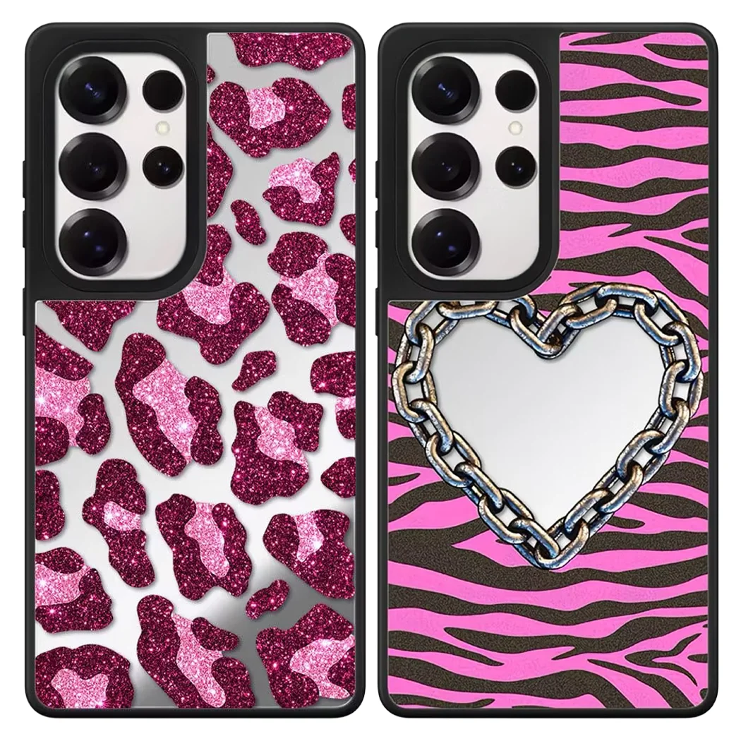 

6040318 Mirror Magnetic Case: Compatible with Samsung Galaxy S23 U S24U S25 S26 Ultra S25+ S26 Plus Shell