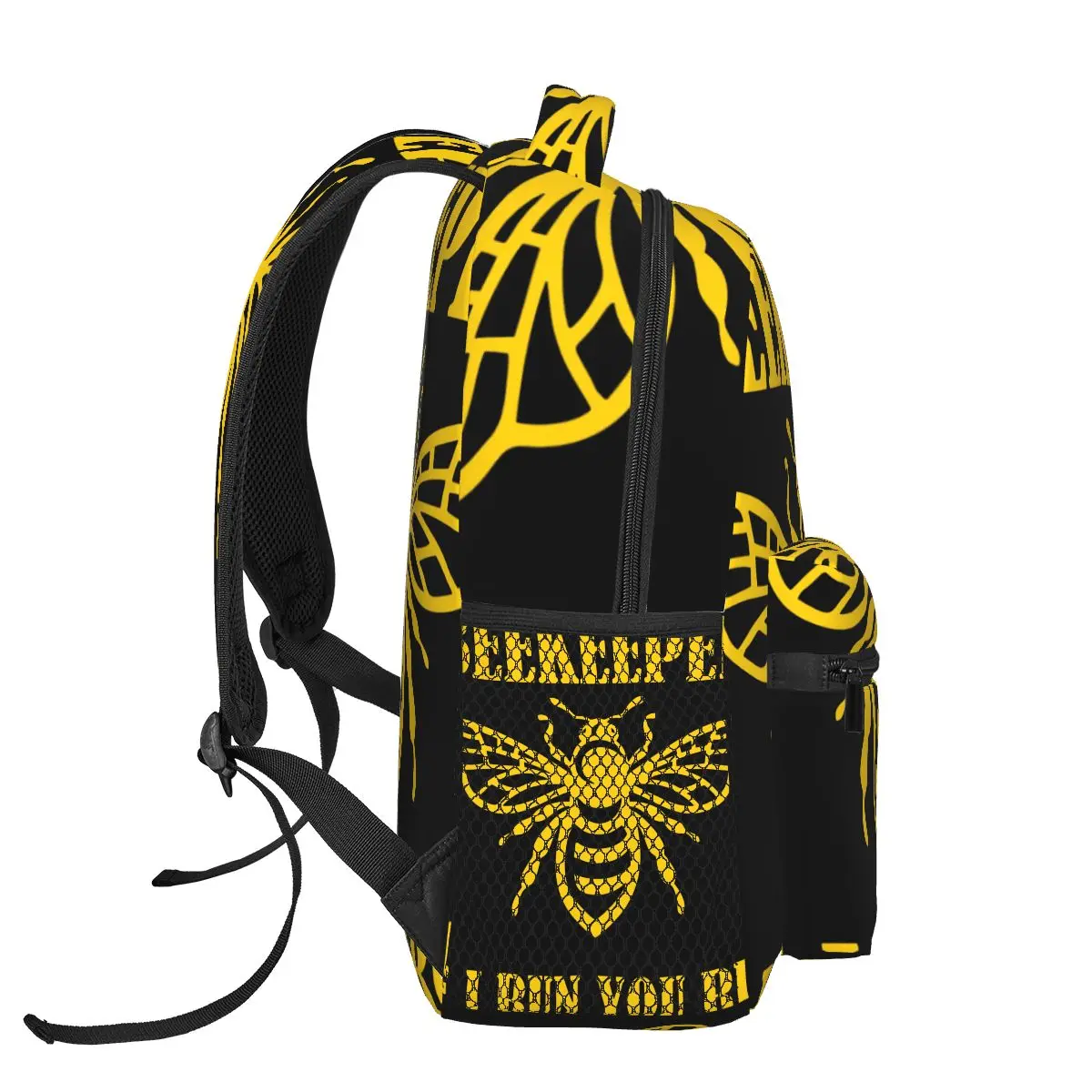 Beekeeper If I Run You Run Casual Backpack Unisex Students Leisure Travel Computer Backpack