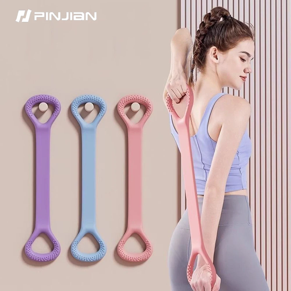 PINJIAN Classic Hot Sale Resistance Bands Set TPR Fitness Elastic Band Workout  Gym Equipment for Home Elastique Musculation