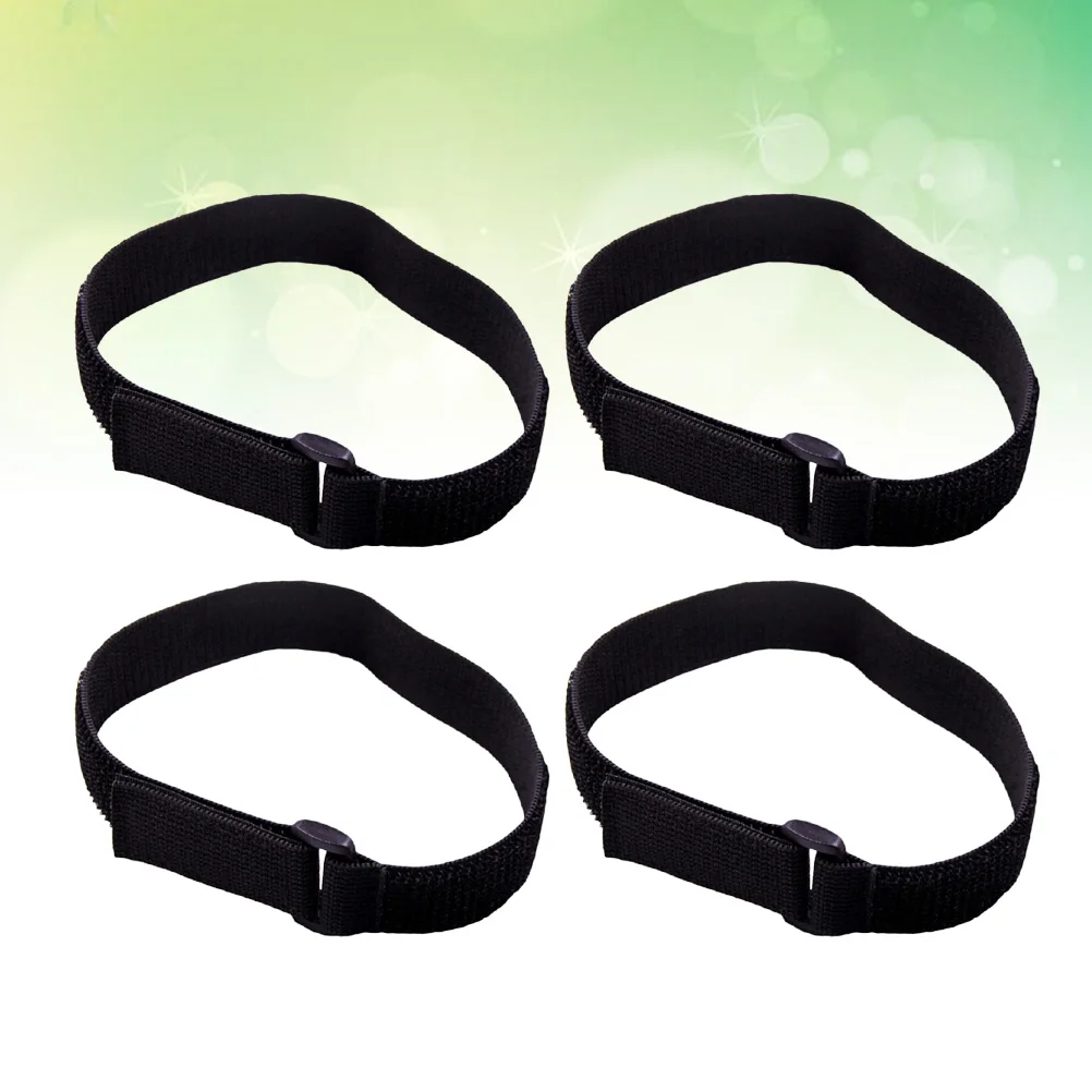 

4 set Adjustable Boots Straps For High Knee Low Boots Anti-Slip Support Belt Anti-Drop Adhesive Tape Shoe Accessories Reusable