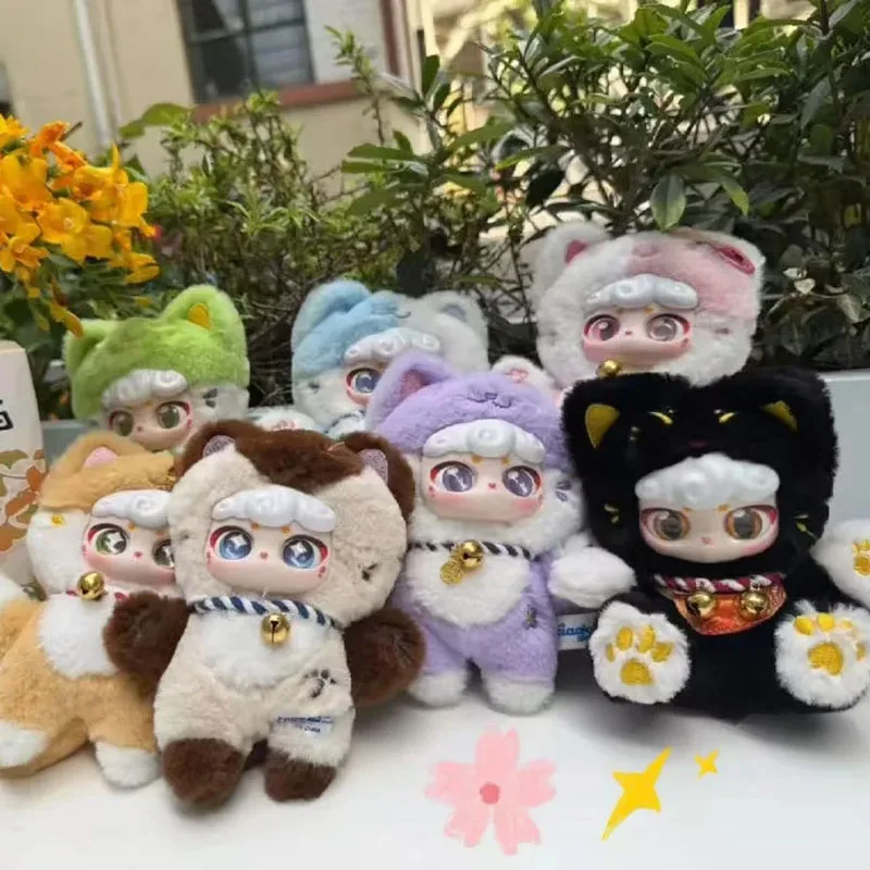 

Nova genuína ciaoka lucky meow série vinil caixa mistério moda jogar artesanal saco pingente caixa cega namorada presentes de na