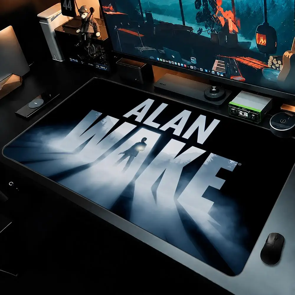 Alan Wake Alan Wake Mouse Pad Large Mouse Pad For Computer Laptop Keyboard Gaming Desk Mat Gamer Office Accessories