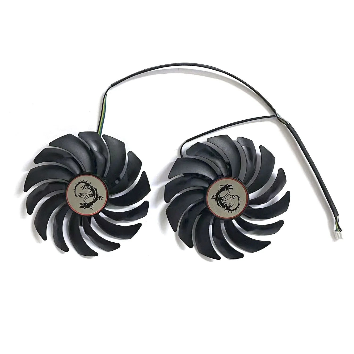 

95MM 4PIN PLD10010S12HH For MSI RX470 480 570 580 Graphics CPU Cooling Fan