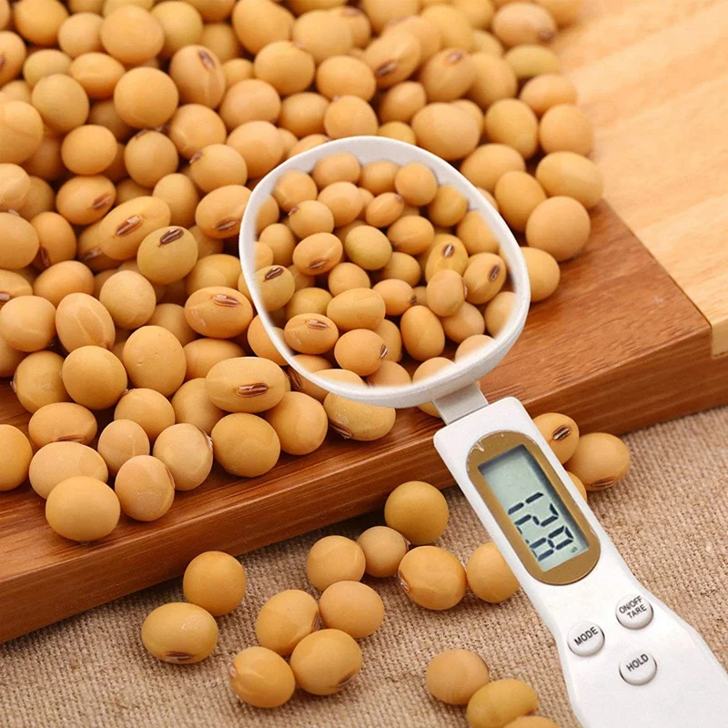 USB Charging Measuring Spoon Gram Scales Electronic Digital Gramera Dimensional Weighing For Powder Flour Kitchen Tool