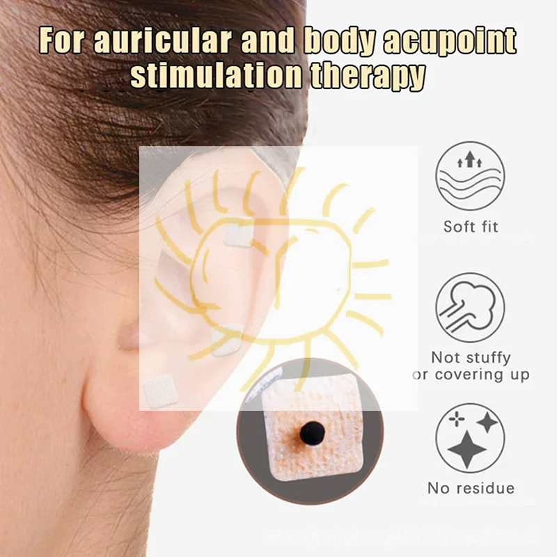 

Набор для аурикулотерапии: ушные семена, бианстоун, патчи для акупунктурного массажа уха, терапевтические наклейки-иглы