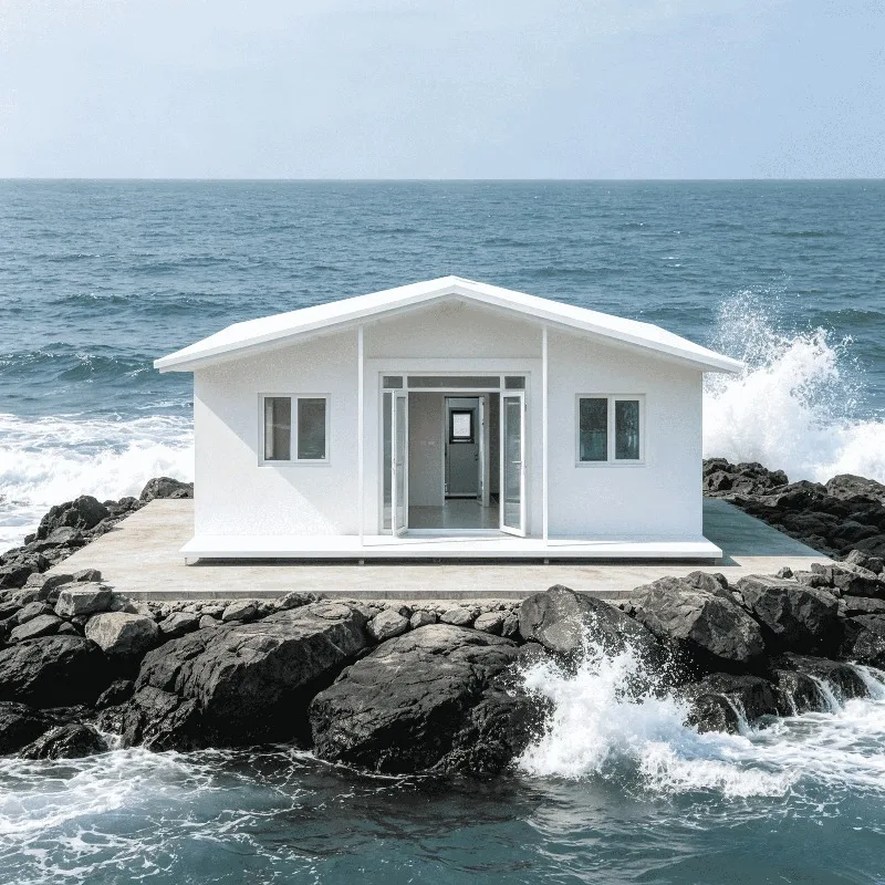 Modular Foldable Tiny House 20ft 40ft Prefab Container Home Portable Mobile Office Quick Assembly Sandwich Panel