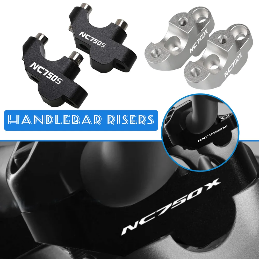 

Motorcycle Accessories Riser Lifting For Honda NC750 700SX NC750X NC750S NC700S NC700X Handlebar Clamp Handlebar Riser Kit