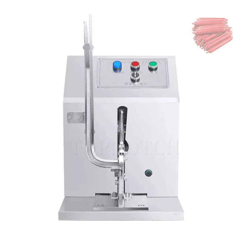 

110V 220V Plastic Bag Tying Machines U-Shape Electric Sausage Aluminium Nail Clipper Machine