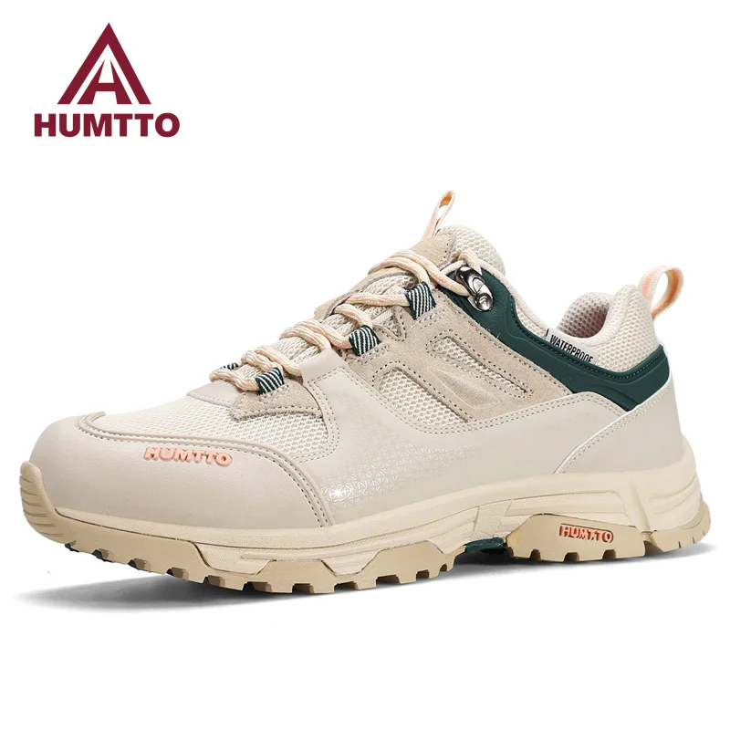 HUMTTO Hiking Shoes for Women Non-slip Outdoor Womens Shoes Luxury Designer Breathable Sports Trekking Climbing Sneakers Woman