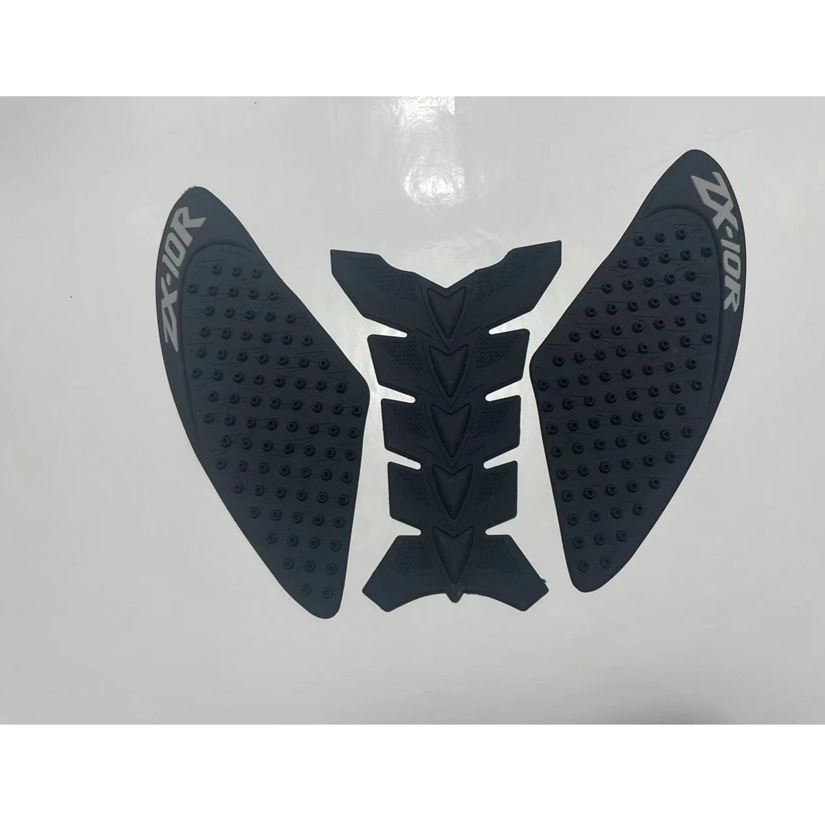 For Kawasaki ZX10R ZX-10R ZX 10R 2004 2005 2006 2007 Motorcycle tank Sticker pad Non-slip Side Fuel Rubber Waterproof Stickers