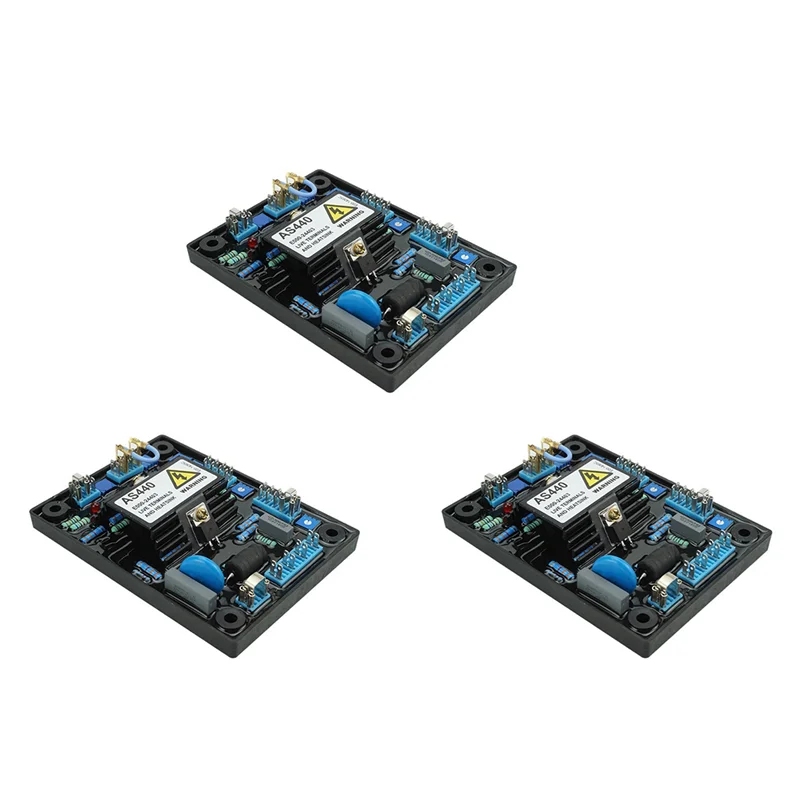 

3X AS440 AVR Generator Parts E000-24403 Convenient Automatic Voltage Regulator Generator Regulator Module