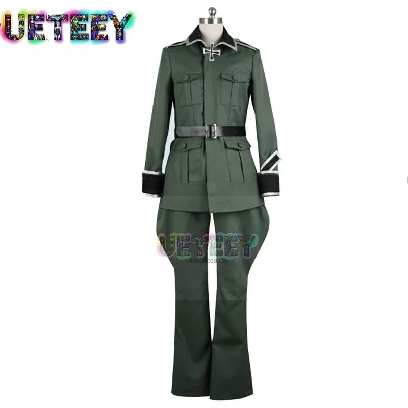 

UETEEY COS Hetalia: Axis Powers Германия, новая униформа COS, одежда, карнавальный костюм, индивидуальный размер