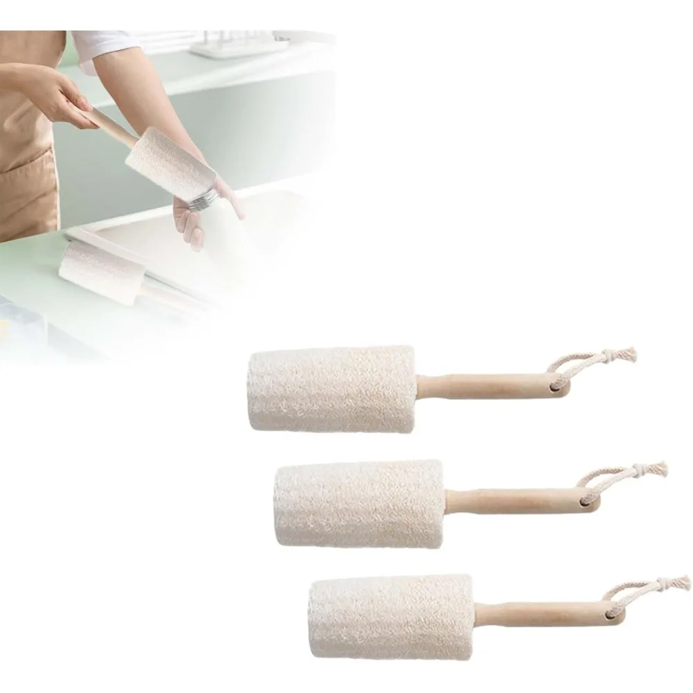

Щетка для мытья чашек Loofah, щетка для чистки деревянной длинной ручкой, щетка для чистки бутылок, щетка для чистки чашек для домашней кухни, чаши для бутылок