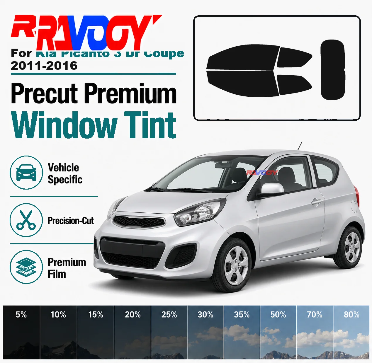for-kia-picanto-3-dr-coupe-2011-2016-ravooy-pre-cut-window-tint-film-vehicle-specific-full-kit-front-rear-windows-precision-cut