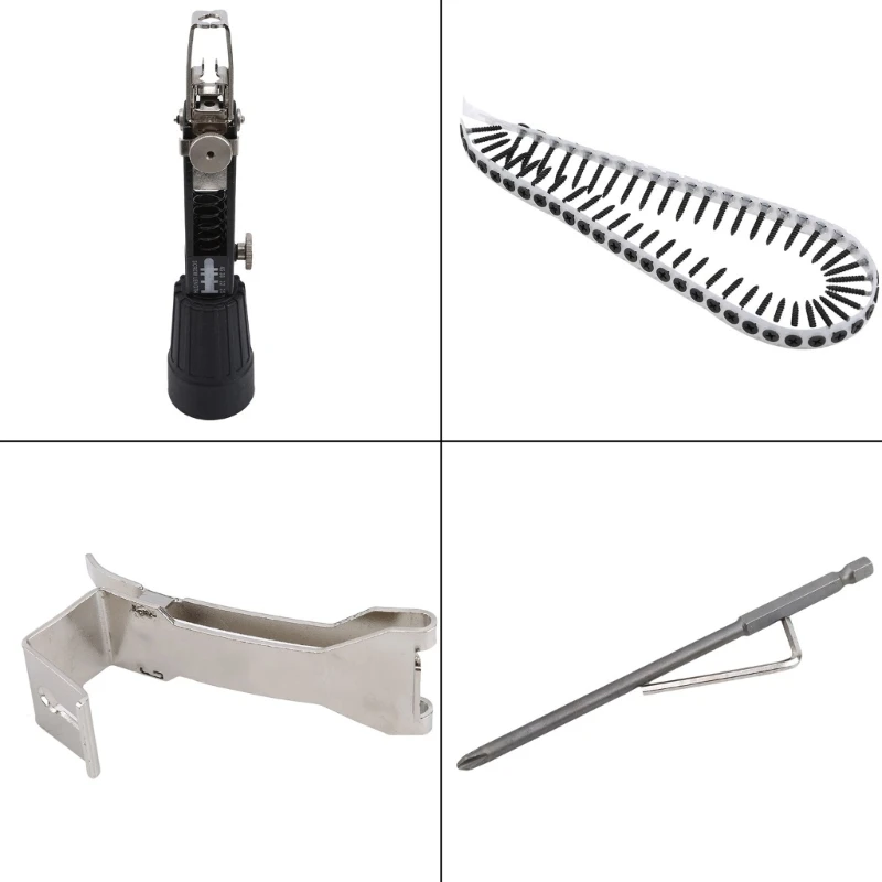 Adaptor Rantai Sekrup Bor Rantai Paku Sekrup Otomatis untuk Bor Listrik