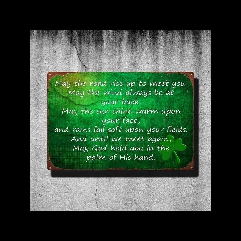 علامة معدنية عتيقة مع "نعمة" ، لوحة حائط من الصفيح ، الأفضل لحانة أو حانة أو حانة ، هدية جيدة