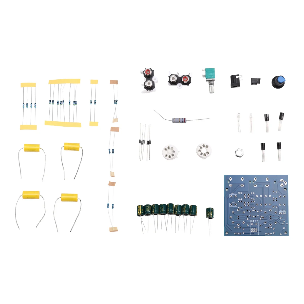 6J1 Hifi Stereo Tubo Elettronico Preamplificatore Bordo Finito Preamplificatore Modulo Amplificatore Kit FAI DA TE Bile Amp Effetto Strumento Parti