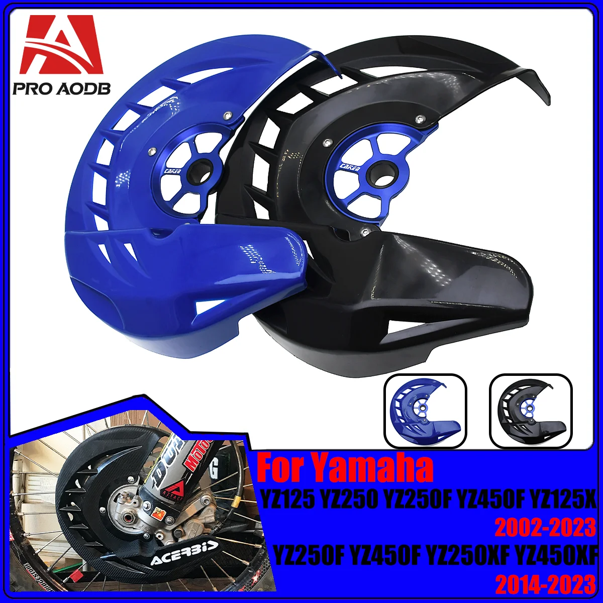 

Motorcycle Front Brake Disc Rotor Guard Protector For Yamaha2003-2021 WR250F WR450F WR125 WR250 2004-2018 YZ250F YZ450F YZ250X