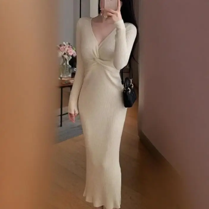 فساتين نسائية بأكمام فستان ربيعي كروشيه ديزي شريط مطرز كل مباراة بطانة منفوشة منحرفة فنية Cottagecore ناعمة OL #1