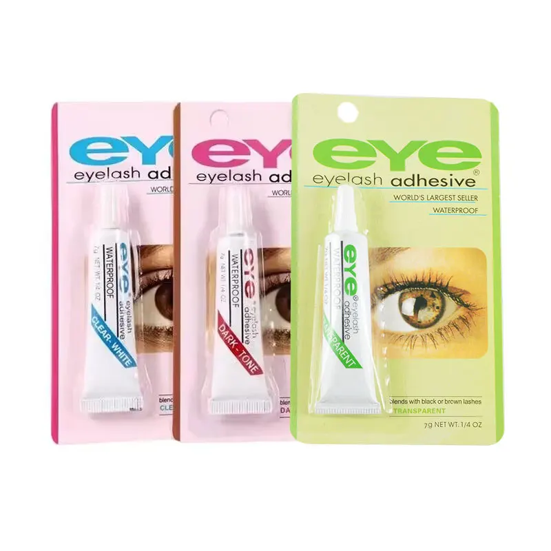 Waterproof Eyelash Glue Makeup Tools Strong Professional False Hypoallergenic EyeLash Glue Adhesive 7g